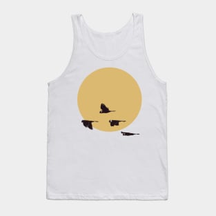 Cockatoos and sun Tank Top